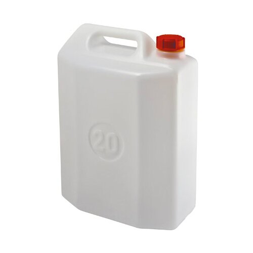  Kanister 20 l (20 l, primeren za shranjevanje pijače, bele barve) Cene
