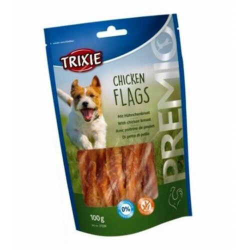 Trixie pileće zastave za pse premio 100 g Slike