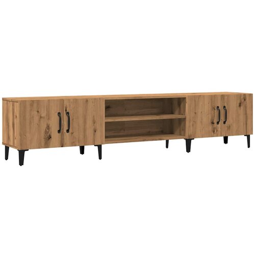 Maison Chic TV omarica - TV stojalo - Televizijska omarica artisian hrast 180x31,5x40 cm inženirski les, (21702100) Cene