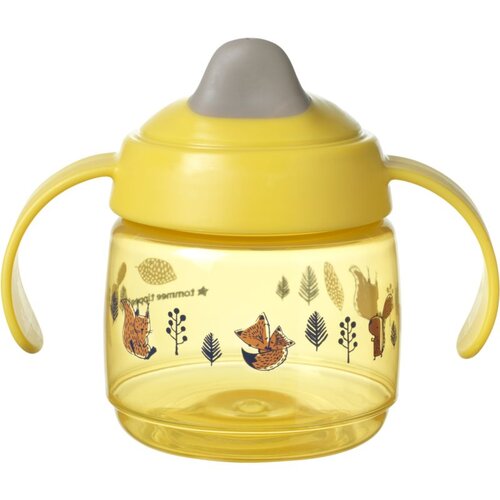 Tommee Tippee Superstar 4m+ skodelica za otroke Yellow 190 ml Slike