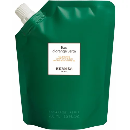 Hermès Le Bain Eau d'orange verte gel za prhanje za telo in lase 200 ml