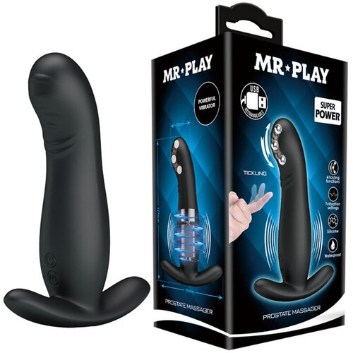  Masažer prostate MR Play, 12.7cm, Crni Slike