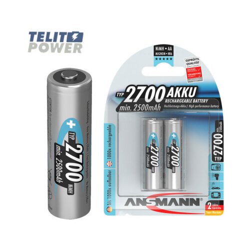 Ansmann punjiva NiMH 1.2V 2700mAh AA / HR6 Tip 2700 ( cena po komadu ) ( 4284 ) Cene