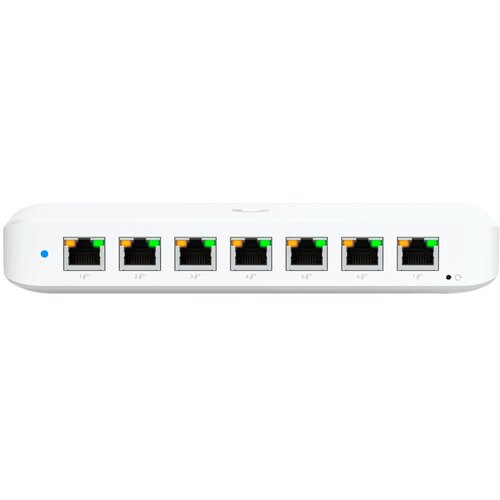 Ubiquiti lan switch USW-ULTRA-60W 8x1G/7PoE/L2/60W Slike