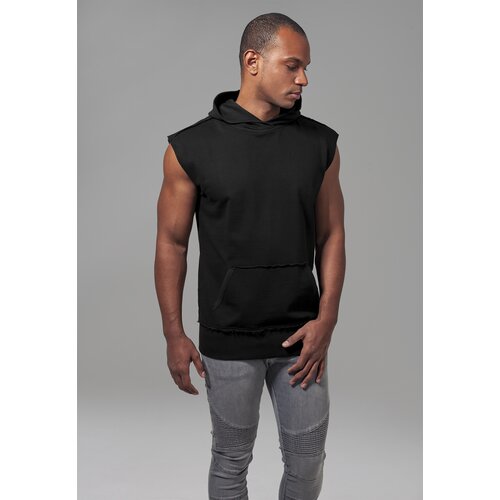 UC Men Open Edge Sleeveless Hoody Black Slike