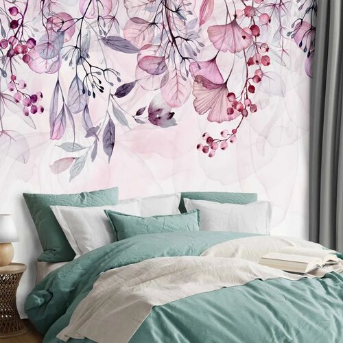  Foto tapeta - Foggy Nature - Pink 441x315 Slike