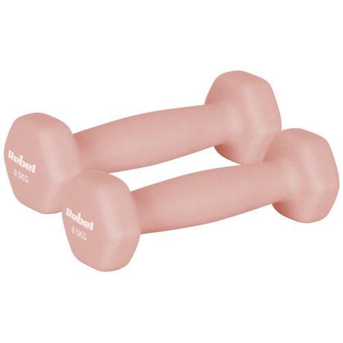 Rebel ACTIVE Neopren HEX bučice par 2x0.5kg RBA-2330-0.5 Slike