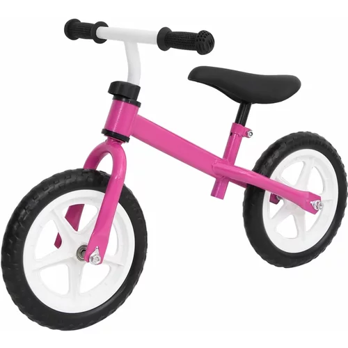  Bicikl za ravnotežu s kotačima od 10 inča ružičasti