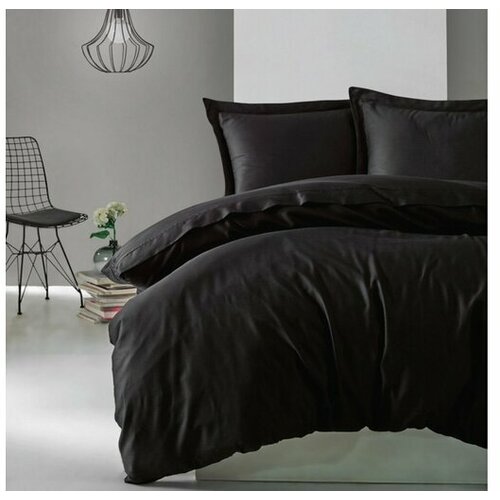 Cotton Box posteljina Elegant Saten - Siyah Slike