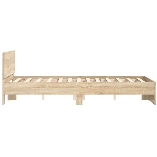  Okvir za krevet Sonoma 137 x 190 cm Konstruirano drvo Slike