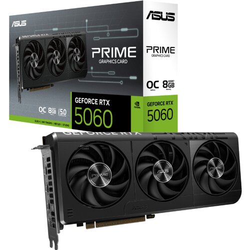 Asus RTX 5060 8GB Prime OC GDDR7 3 Fan" Cijene