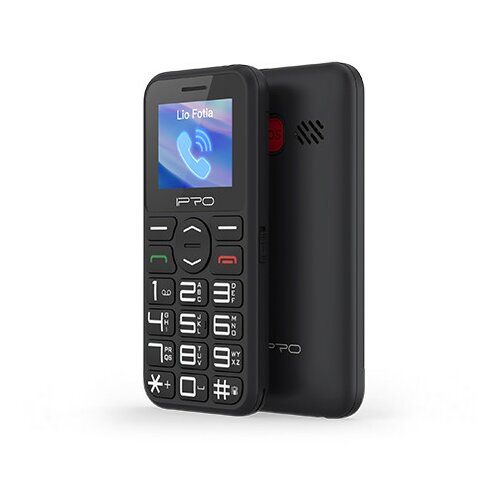 Ipro 2G GSM Feature mobilni telefon 1.77'' LCD/800mAh/32MB/DualSIM/Srpski jezik/Black Cene