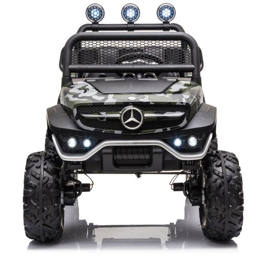  Licencirani auto na akumulator Mercedes Unimog S - moro/army Slike