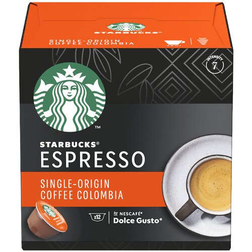 Starbucks single origin colombia 12 dolce gusto kompatibilnih kapsula Slike