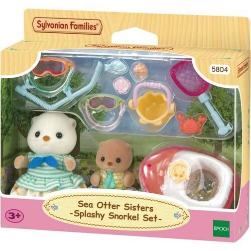  Zglobna figura Sylvanian Families Las hermanas nutrias marinas Životinje Slike