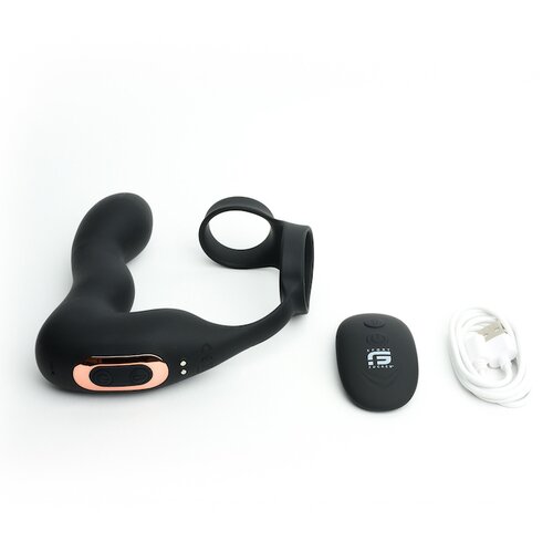 Sport Fucker MOTOVibe Magnum Lock Inflatable Vibrating Ass Lock Black Slike