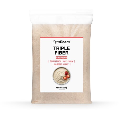 GymBeam Triple fiber 250 g jagoda Cene