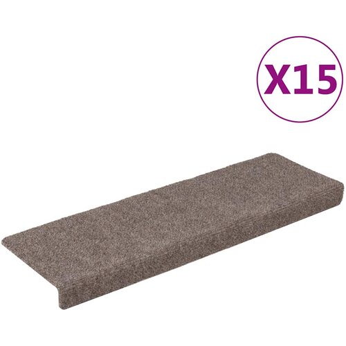 Maison Chic Preproga, Ruge za stopnice 15 kosov 65x21x4 cm krem, (22120974) Cene
