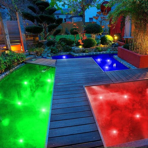  LED svetilka za bazen (Premer: 7 cm, Brezbarvno, LED, RGB) Cene