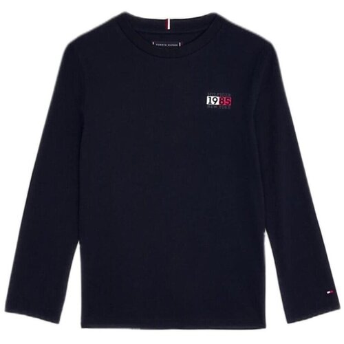 Tommy Hilfiger Majice z dolgimi rokavi - Modra Cene