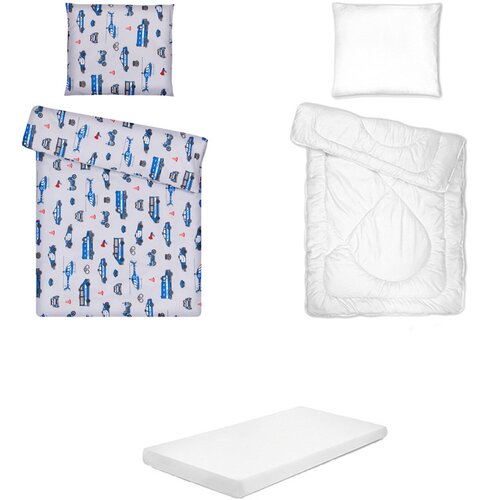  Posteljina set 5 elemenata za krevet 160x80 cm uzorak-28 Slike