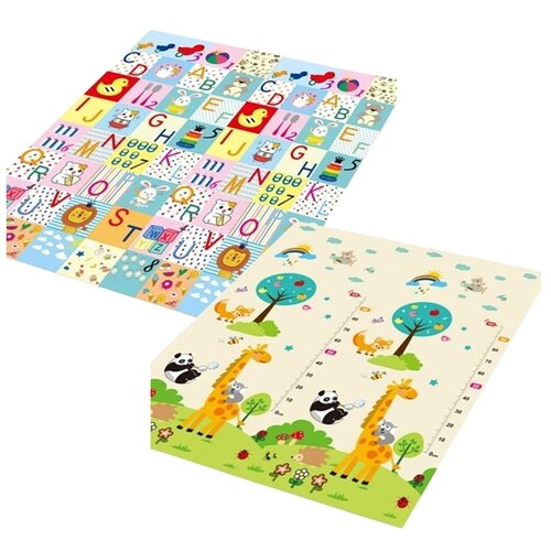 Bbo SKLOPIVA PODLOGA ZA IGRU OD PENE (ZH-1) - PANDA GIRAFFE (180x200x1cm) Cene