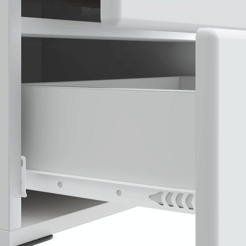  Noćni ormar Bijela 43 x 34,5 x 47,5 cm Konstruirano drvo Slike