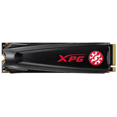 Adata 256GB XPG Gammix S5 AGAMMIXS5-256GT-C PCIe 3D TLC PCIe Gen3x4 M.2 2280 NVMe 1.3 Read 2100MB/s Write 1500MB/s ssd Slike