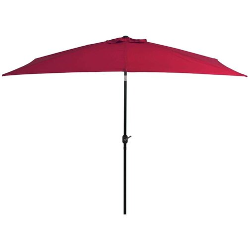  Vrtni suncobran s metalnom &amp;scaron;ipkom 300 x 200 cm bordo Slike