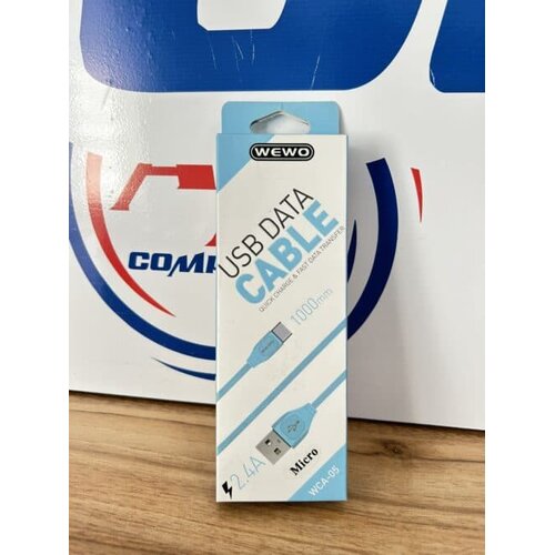  USB DATA KABAL WCA-55 MICRO 2.4A PLAVI Slike