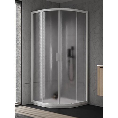 Kolpa San Tu&scaron; kabina Kolpa San Venus bela R90x200 chinchilla staklo 6mm 660480 Cene
