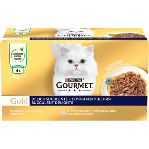 Gourmet Gold Succulent Delights multipack riba 4x85 g Cijene