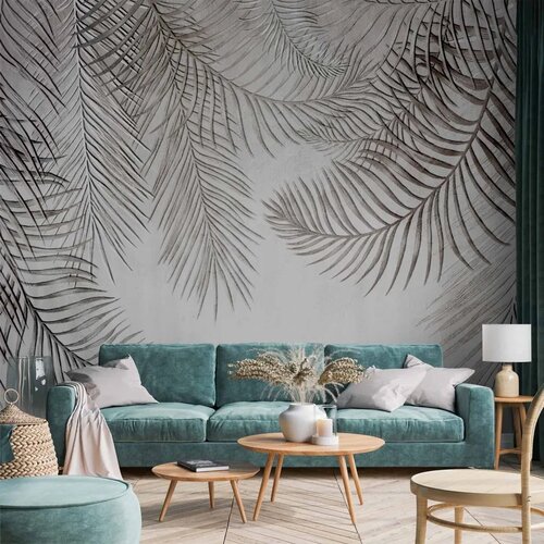  Foto tapeta - Night Palm Trees 147x105 Cene