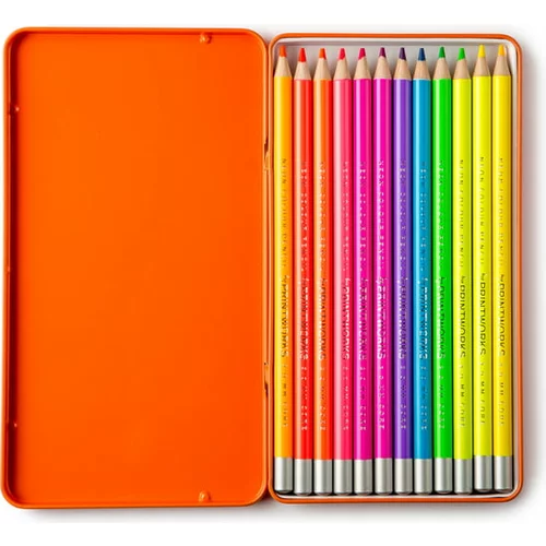 Printworks 12 barvnih svinčnikov - neon