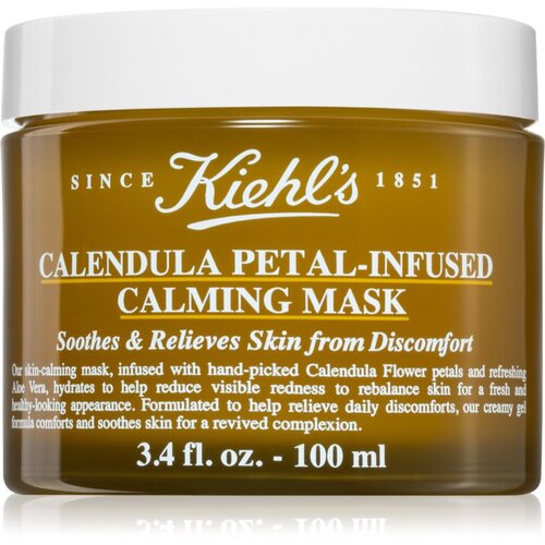 Kiehl&amp;#039;s Calendula Petal-Infused Calming Mask vlažilna in pomiritvena maska za obraz 28 ml za ženske Slike