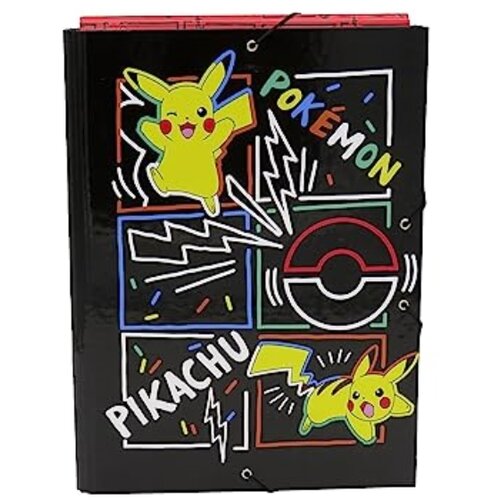 CYRUS Carpeta A4 Pikachu Pokemon Solapas, (21550988) Slike