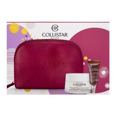 Collistar Pure Actives Vitamin C + Ferulic Acid Cream Gift Set 2 dnevna krema za lice za ženske