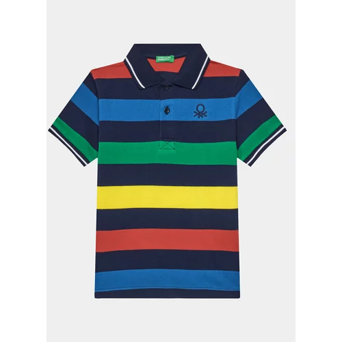 United Colors Of Benetton Polo majica 3EJDC301B Pisana Regular Fit