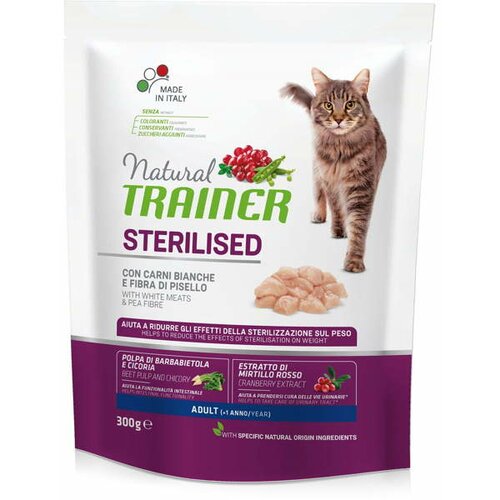 Trainer natural hrana za sterilisane mačke adult turkey 10kg Cene