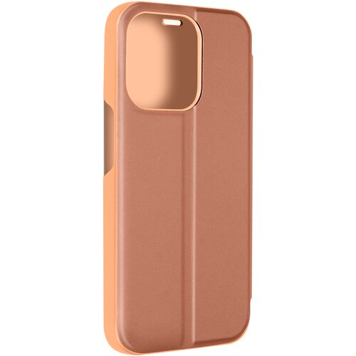 AVIZAR Ovitek Clear View za iPhone 15 Pro, serija zrcalnih pokrovov - rožnato zlato, (20773549) Cene