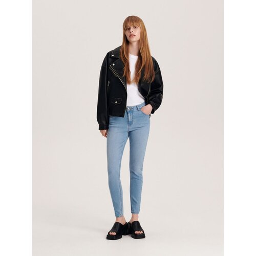 Reserved kavbojke push up - modra Cene