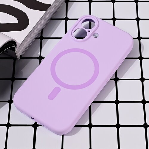  Torbica Magsafe Pure color za iPhone 16 6.1 lila Cene
