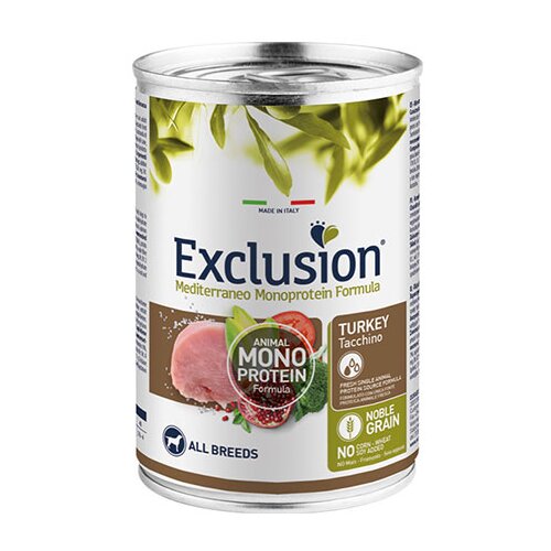 Exclusion monoprotein hrana za pse konzerva - ćuretina 400g Cene