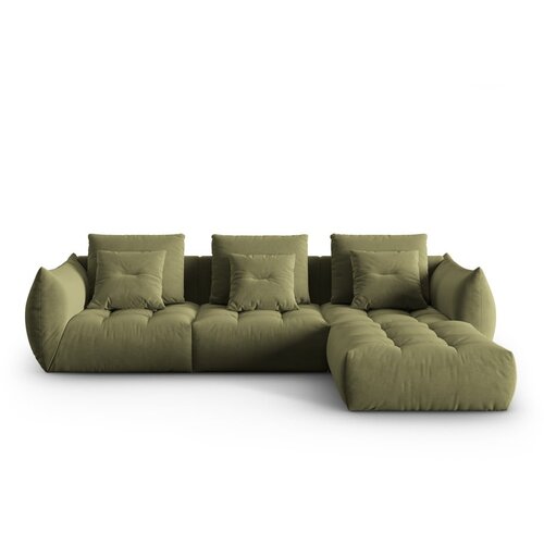 Micadoni Svijetlo zelena kutna garnitura od bouclé tkanine (promjenjiva) Bloom – Home Cijene