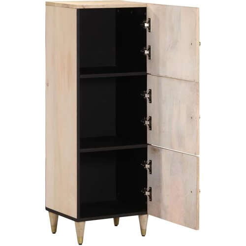 Visoka komoda 40x33x110 cm od masivnog drva manga Slike