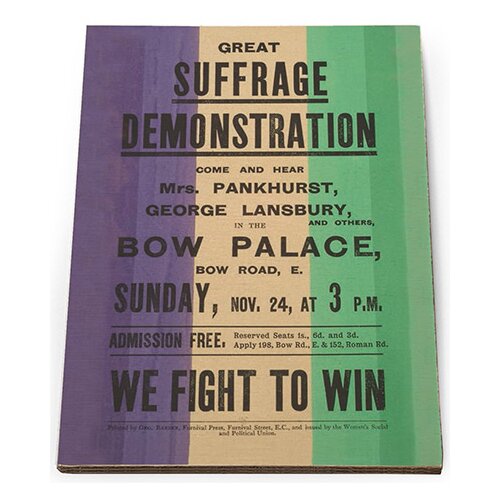 Customworks España magnet - suffragettes, great suffrage demonstration Slike