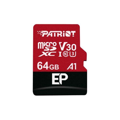 Patriot microSD 64GBEP V30 A1, C10, U3R/W : 90/80MB Cijene