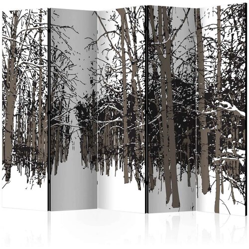  Paravan u 5 dijelova - trees - autumn II [Room Dividers] 225x172 Slike