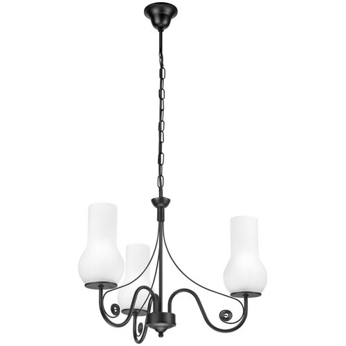  Brilagi - LED luster na lancu COTTAGE 3xE14/40W/230V crna/bela Cene