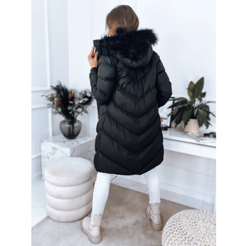 DStreet Women&amp;#039;s quilted coat / jacket RADIS black TY3362 Slike